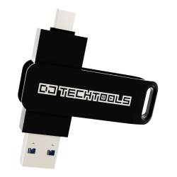 Chroma USB Drive for DJS DJ TechTools 128GB (Zwart)