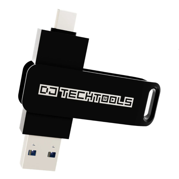 Chroma USB Drive for DJS DJ TechTools 128GB (Zwart)