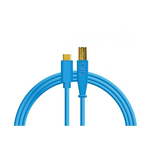 Chroma Cable USB-C Blue 1.5m DJ Techtools