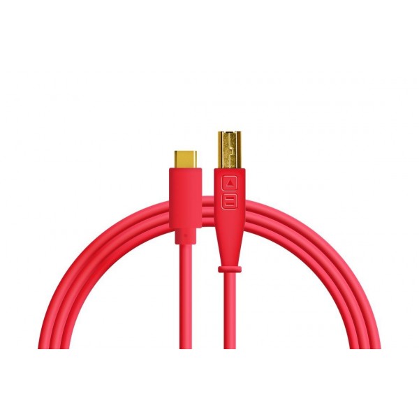 Chroma Cable USB-C Red 1.5m DJ Techtools