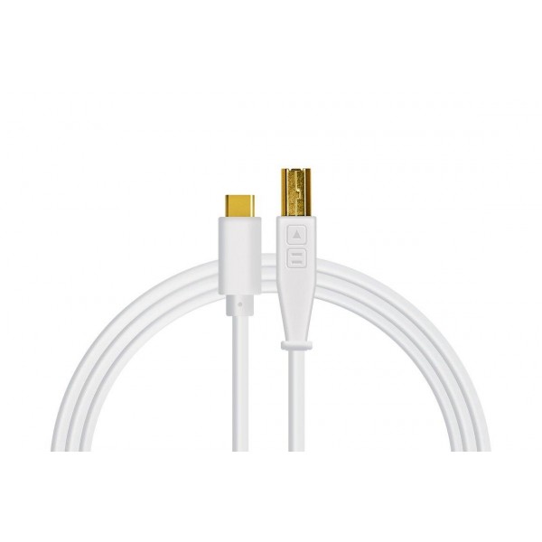 Chroma Cable USB-C White 1.5m DJ Techtools