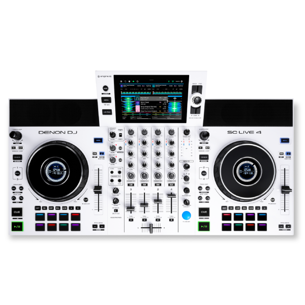 SCLIVE 4 DJ-Controller Denon DJ (White)