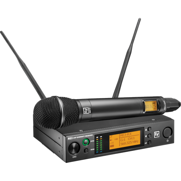 RE3-ND76-8M Electro-Voice Handheld Set (823-865MHz)