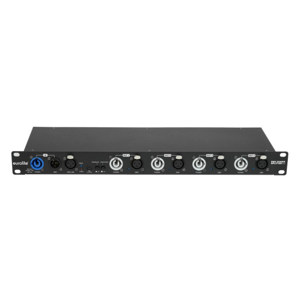 DMX Power Splitter 4x4 Eurolite 3p