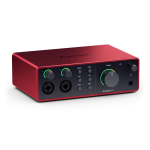 SCARLETT 4i4 G4 FOCUSRITE 4-in, 4-out audio interface