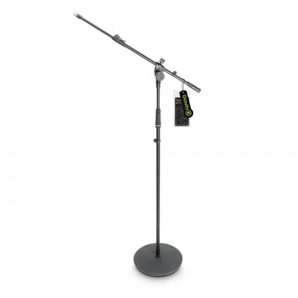 MS2322B Gravity Mic stand with baseplate 88cm boom