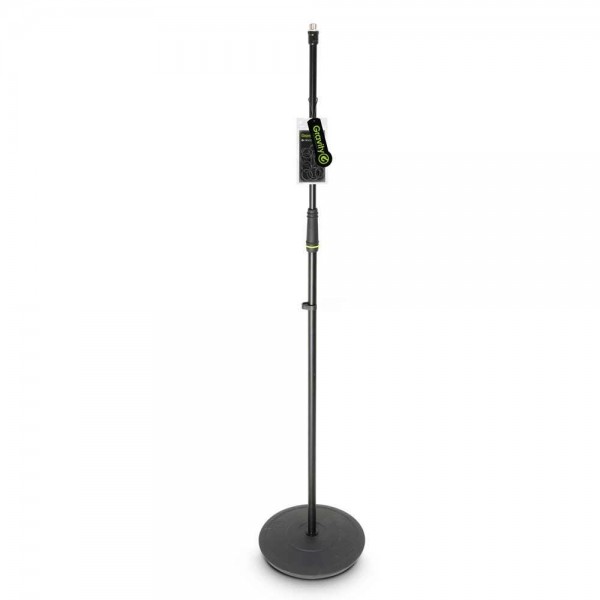 MS23 Gravity Straight Microphone stand with Baseplate
