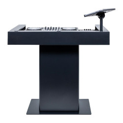 Malibu Portable DJ Booth Headlinder (Zwart)