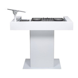 Malibu Portable DJ Booth Headlinder (Wit)
