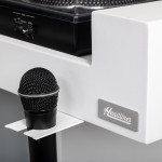 Malibu Portable DJ Booth Headlinder (Wit)