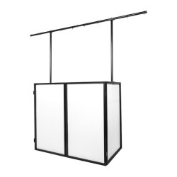 VENTURA PORTABLE HEADLINER DJ-Booth met licht bar 