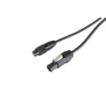 PCT1-HYBRID-XLR3-1M5 Hilec Combikabel Voeding/DMX IP65 (1,5m)