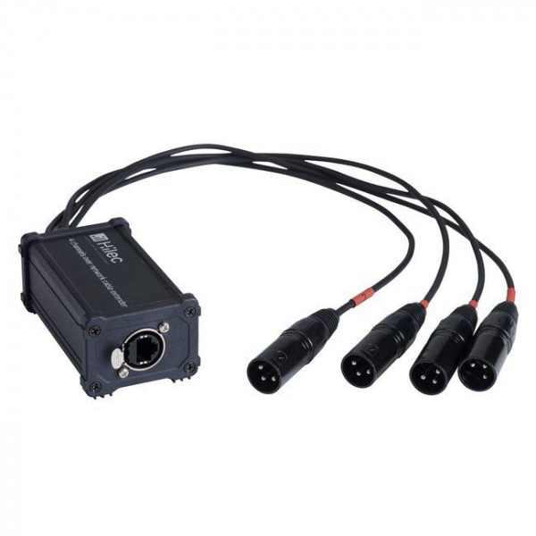 BOXRJ4XM3 XLR(m) naar Cat Adapter Hilec