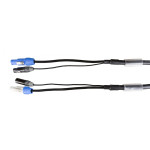 PC-COMBI-XLR3-5M HILEC PowerCon in-out/DMX-Signal (5m)