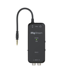 iRig Stream Solo IK Multimedia Streaming Audio Interface