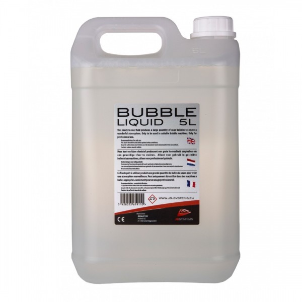 Soap bubble liquid JB Systems (5L)