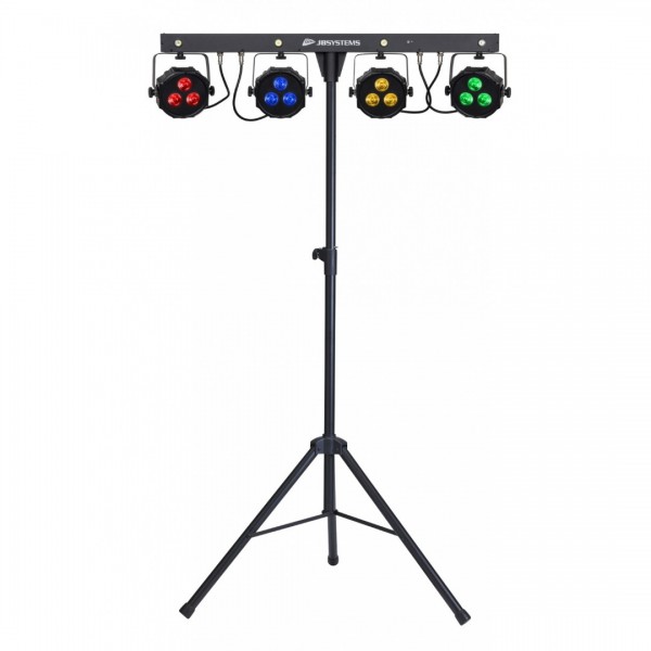 LIVESET 2 JB SYSTEMS COMPACT POWERED 4BAR + STAND + BAG