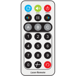 Jb Systems Party Bar Remote (Spare part)