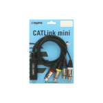 CATLink MINI 4-channel multicore adapter etherCON F - 4 x XLR 3p F