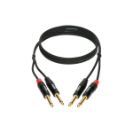 KT-JJ090 Klotz Dubbele Mono Jackkabel (0,9m)