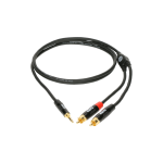 KY7-090 Klotz Signal Cable Mini-Jack to 2x RCA (0.9m)
