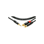 KY7-090 Klotz Signal Cable Mini-Jack to 2x RCA (0.9m)