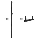 DAVE 10 G4X DUAL STAND LD Systems T-bar Speaker pole for Dave 10 G4X