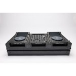 Multi-format case player/mixer set Black Magma