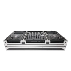 MULTI-FORMAT CASE PLAYER/MIXER V10/A9 MAGMA DJ-Set flightcase ZILVER