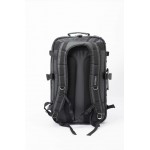 RIOT DJ -BACKPACK XL MAGMA ZWART/ROOD