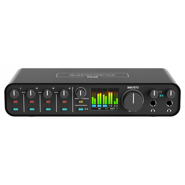 M6 Motu 6-in / 4-Out Audio Interface