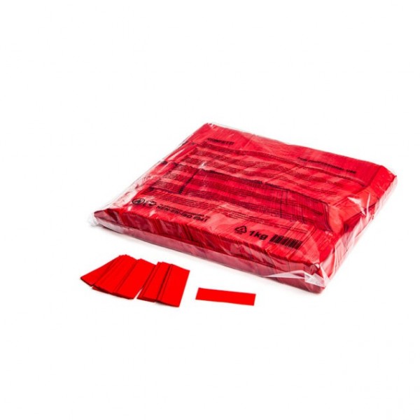 Slowfall Confetti Rectangles Rood MagicFX (1kg)