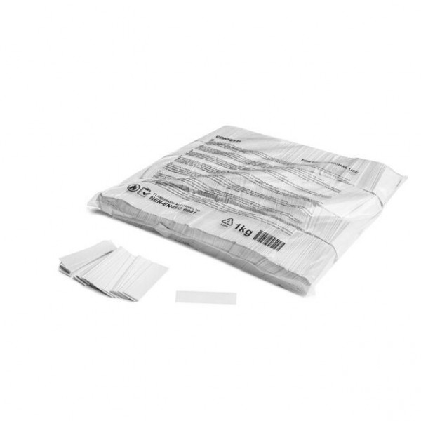 Slowfall Confetti Rectangles White MagicFX (1kg)