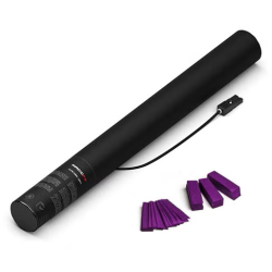 Elektronische Confetti Shooter Magic FX 50cm Papier Paars