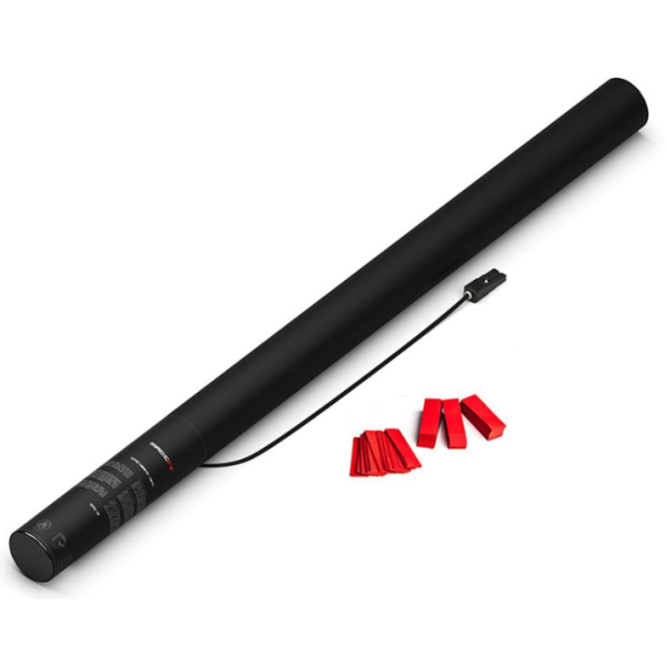 Elektronische Confetti Shooter Magic FX 80cm Papier Red