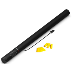 Elektronische Confetti Shooter Magic FX 80cm Papier Geel