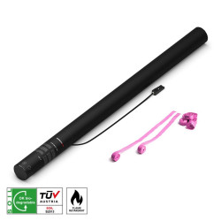 Elektronische Streamer Shooter Magic FX 80cm Papier Roze