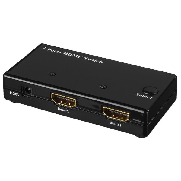 HDMS-201 MONACOR 2 in / 1 out HDMI switcher - Eindereeks