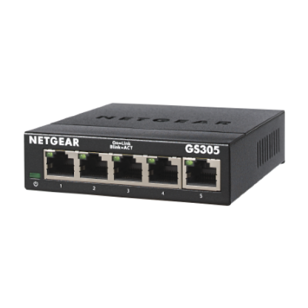 GS305v3 5-port Gigabit Ethernet Switch NETGEAR