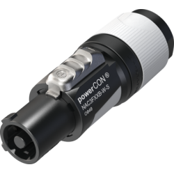 NAC3FXXB-W-S NEUTRIK POWERCON OUT kabeldeel