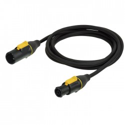 Powercon True 1 Cable Ho7rnf 3g1.5 0.5m Neutrik 