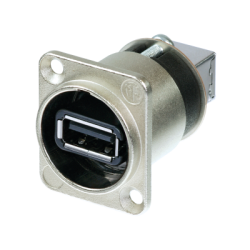 NAUSB-W Neutrik Omkeerbare USB 2.0 Gender Changer (Zilver) NAUSB-W Neutrik Omkeerbare USB 2.0 Gender Changer (Zilver)