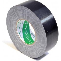 Gaffa Tape Medium 38mm X50m Zwart /rol Nichiban