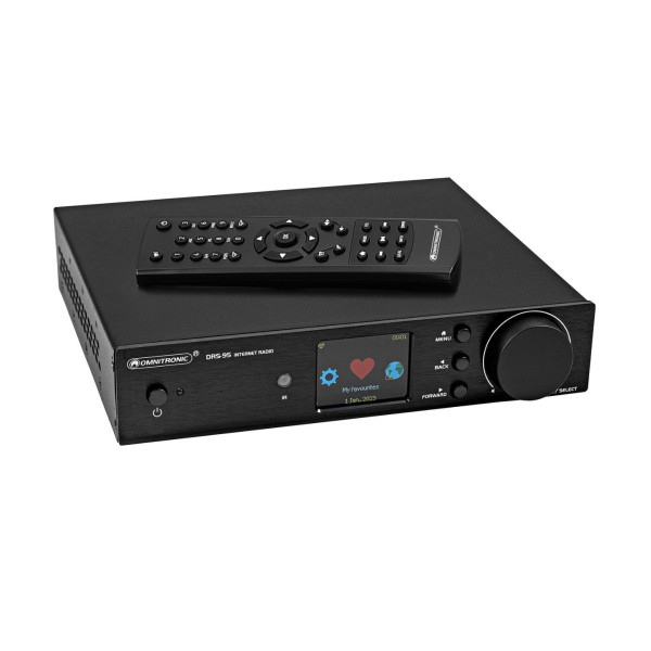 DRS-95 Omnitronic Internetradio met DAB+ en Bluetooth DRS-95 Omnitronic Internetradio met DAB+ en Bluetooth
