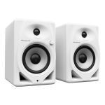 1 x DM-50D-W PIONEER DJ  5" Desktop Monitorset  Wit (paar) 