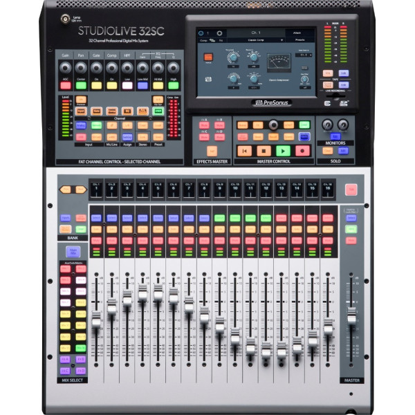 StudioLive® III 32SC Presonus 32-kanaals Digitale mengtafel