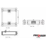 FLI-2-18 RS ProDJuser 19" Rack Case 2U