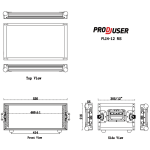 FLI-4-12 RS ProDJuser 19" Rack Case 4U
