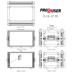 FLI-6-12 RS ProDJuser 19" Rack Case 6U