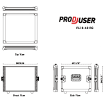 FLI-8-18 RS ProDJuser 19" Rack Case 8U